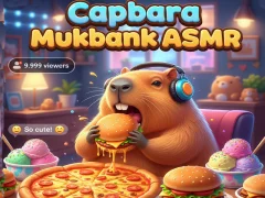 Spel Capybara Mukbang ASMR på nätet