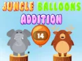 Spel Djungelballonger Addition på nätet