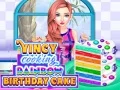 Spel Vincy Lagar Regnbågstårta för Födelsedag på nätet