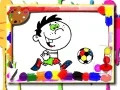 Spel Fotbollens Färgningstid på nätet