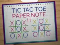 Spel Tic Tac Toe Pappersnot 2 på nätet