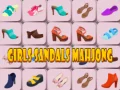 Spel Flickors Sandaler Mahjong på nätet