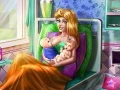 Spel Sovande Prinsessa: Tvillingfödelse på nätet