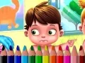 Spel Tillbaka till Skolan: Babymålarbok på nätet