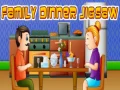 Spel Familjemiddag Pussel på nätet