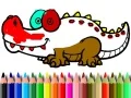 Spel Tillbaka till skolan: Alligatorfärgning på nätet