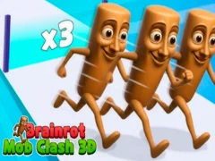 Spel Brainrot Mob Clash 3D på nätet