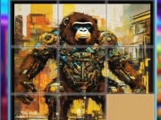 Spel Gorilla glidande pussel på nätet