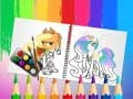 Spel Söt Pony Målarbok på nätet Spel Söt Pony Målarbok på nätet