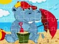 Spel Flodhäst Pussel på nätet