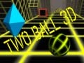 Spel Två Bollar 3D på nätet Spel Två Bollar 3D på nätet