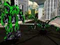 Spel Spindel Robot Krigare Nät Robot Spindel på nätet