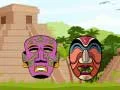 Spel Färgläggning av forntida azteker på nätet