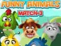 Spel Roliga Djur Match 3 pÄ nÀtet Spel Roliga Djur Match 3 pÄ nÀtet