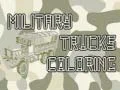 Spel Färgläggning av Militärlastbilar på nätet Spel Färgläggning av Militärlastbilar på nätet