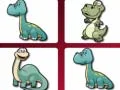 Spel Minnesutmaning med Tecknade Dinosarier på nätet