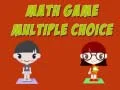Spel Matematikspel med Flera Val på nätet