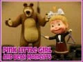 Spel Rosa Lilla Flicka och Björn Ögonblick på nätet