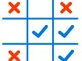 Spel Tic Tac Toe 2 Spelare på nätet