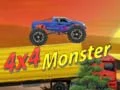 Spel 4x4 Monster pÄ nÀtet Spel 4x4 Monster pÄ nÀtet