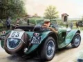 Spel Målning Vintage Bilar Pussel på nätet