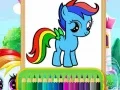Spel Underbar Pony Färgning på nätet