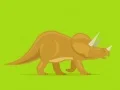 Spel Söta dinosaurier färgläggning på nätet