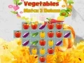 Spel Grönsaker Match 3 Deluxe på nätet Spel Grönsaker Match 3 Deluxe på nätet