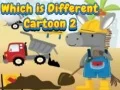 Spel Vilken är den olika tecknad film 2 på nätet