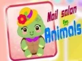 Spel Nailsalong för djur på nätet