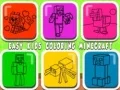 Spel Enkelt Barnfärgande Minecraft på nätet