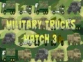 Spel Militära Lastbilar Match 3 på nätet