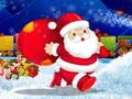 Spel Jul Santa Rutschbana på nätet