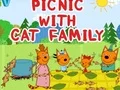 Spel Picknick med kattfamiljen på nätet