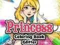 Spel Prinsessans Målarbok Glitter på nätet