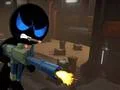 Spel Stickman Beväpnad Mördare Kallt Utrymme på nätet