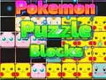Spel Pokémon Pusselblock på nätet