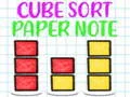 Spel Kub Sortera Pappersanteckning pÄ nÀtet Spel Kub Sortera Pappersanteckning pÄ nÀtet