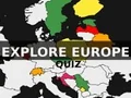 Spel Quiz om läget för europeiska länder på nätet