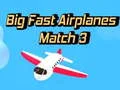 Spel Stora Snabba Flygplan Match 3 på nätet