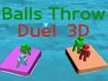 Spel Bollkastningsduell 3D pÄ nÀtet Spel Bollkastningsduell 3D pÄ nÀtet