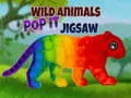 Spel Vilda Djur Pop It Pussel på nätet