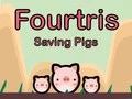 Spel Fourtris: Rädda Grisarna på nätet
