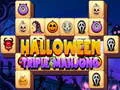 Spel Halloween Trippel Mahjong på nätet