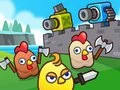 Spel Sammanfoga Kanon: Kycklingförsvar pÄ nÀtet Spel Sammanfoga Kanon: Kycklingförsvar pÄ nÀtet
