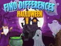 Spel Hitta skillnaderna: Halloween på nätet