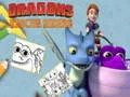 Spel Målarbok för Drakräddare Ryttare på nätet