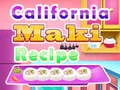 Spel Recept på California Maki på nätet