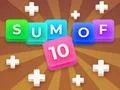 Spel Summa av 10: Förena Numrerade Kakel på nätet