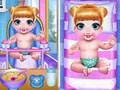 Spel Prinsessans Nyfödda Tvillingbabyvård på nätet
